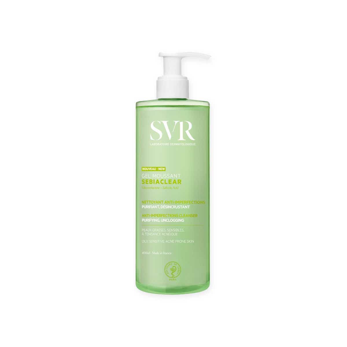 SVR Sébiaclear Gel Moussant Sans Savon 400ml