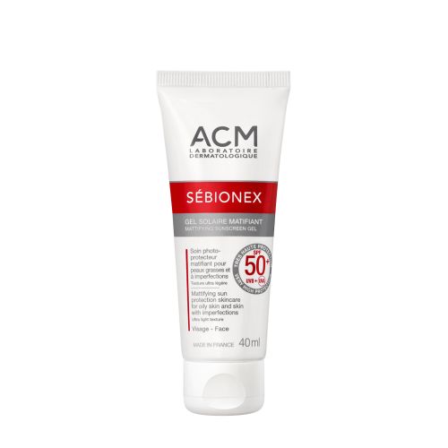 ACM Sebionex Gel Écran Solaire Matifiant SPF50+ 40ml