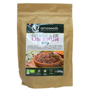Amoseeds Graine de Lin Brun Bio 200g