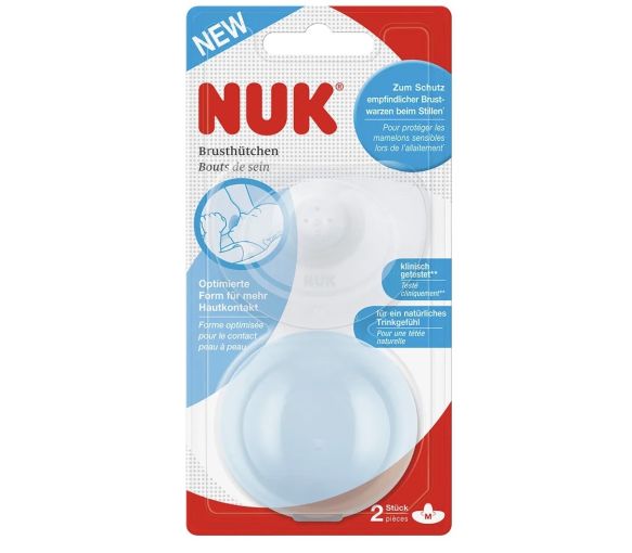 NUK Bouts de Sein Protecteurs avec Étui x2