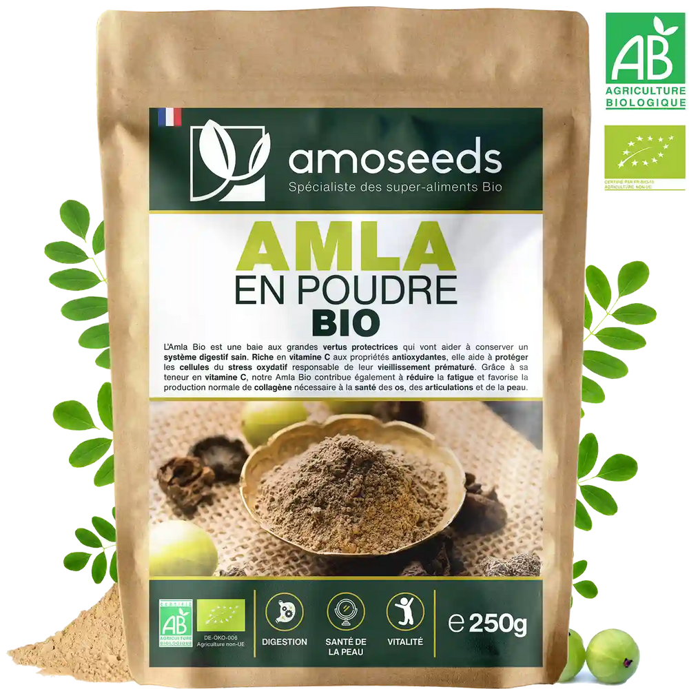 Amoseeds Amla en Poudre Bio 250g