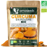 Amoseeds Curcuma en Poudre Bio 200g