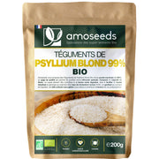 Amoseeds Téguments de Psyllium Blond Bio 200g