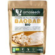 Amoseeds Poudre de Baobab Bio 200g