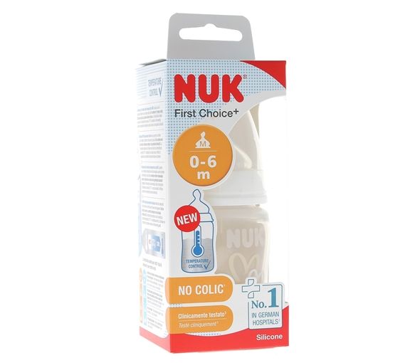 NUK Biberon First Choice+ Silicone 0/6M 150ml