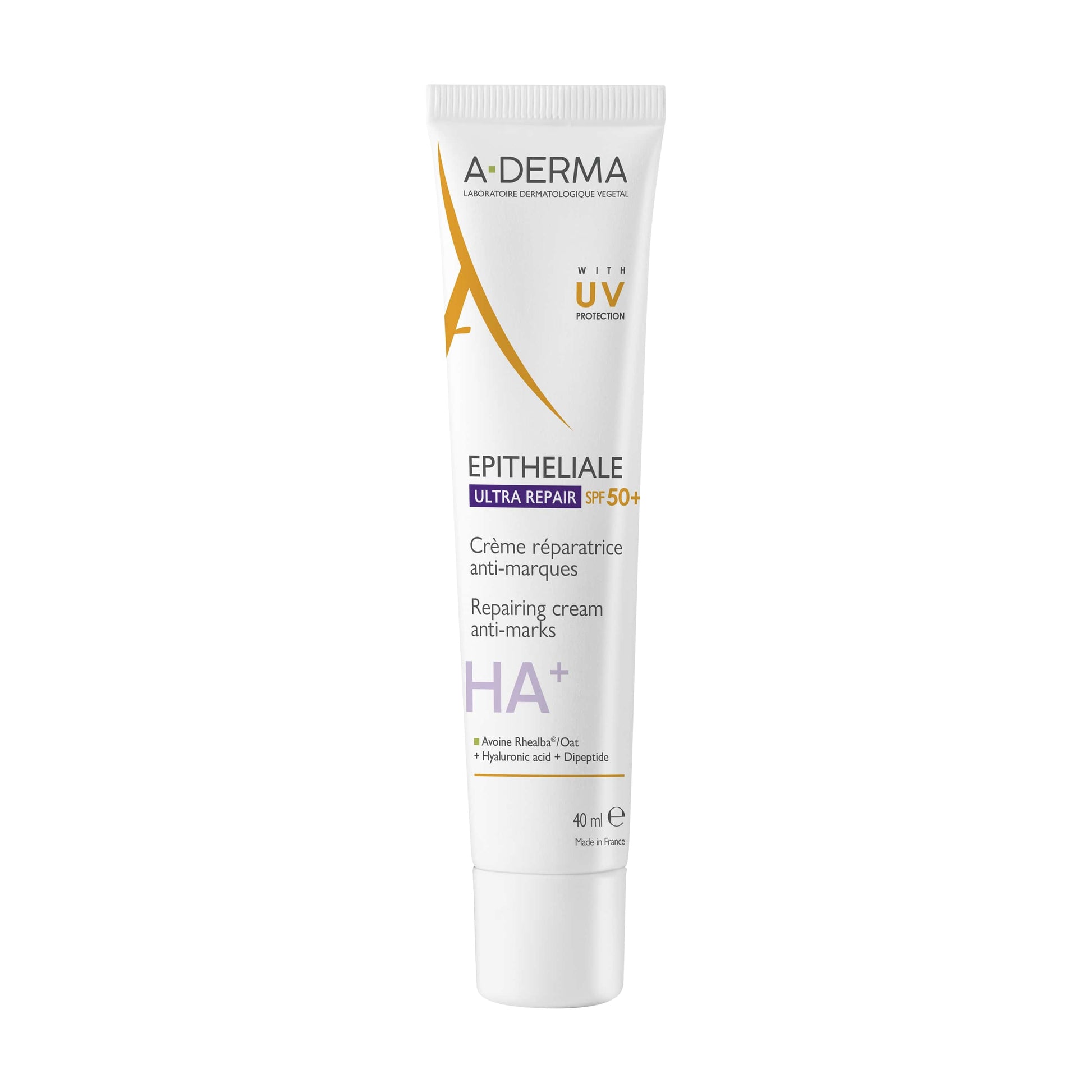 A-Derma Épithéliale AH Ultra Crème Réparatrice SPF50+ 40ml