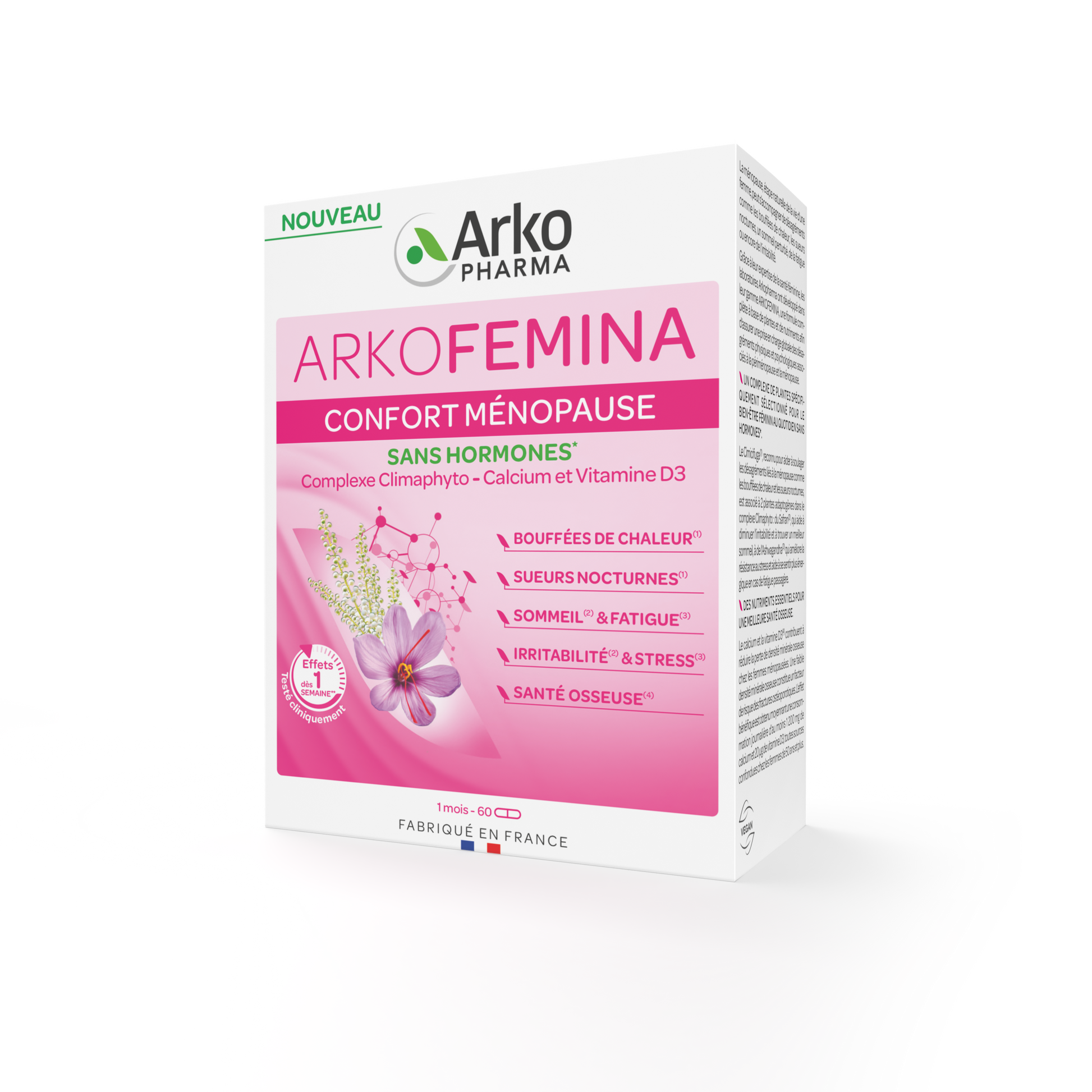 Arkopharma Arkofemina Confort Ménopause Gélules x60