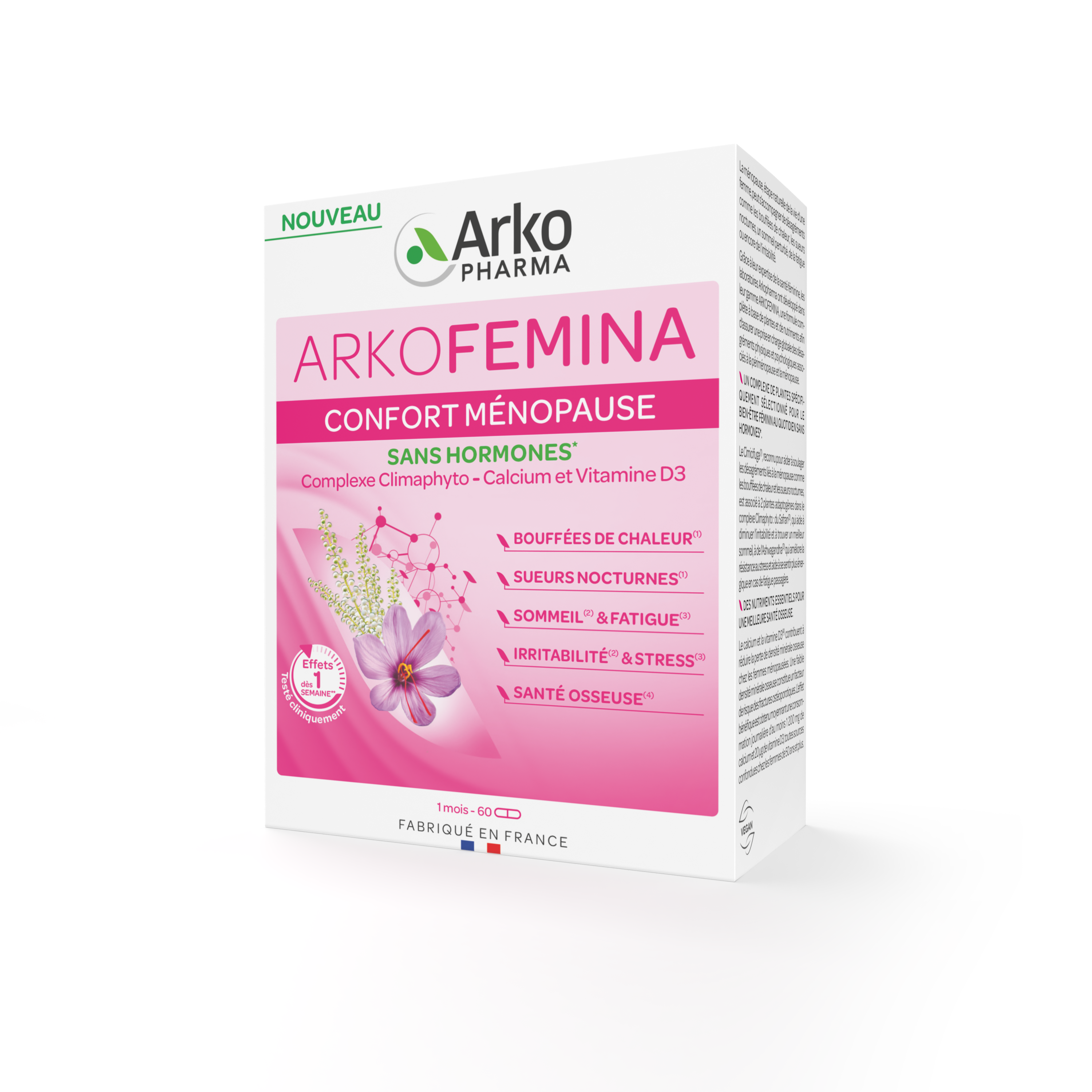 Arkopharma Arkofemina Confort Ménopause Gélules x60