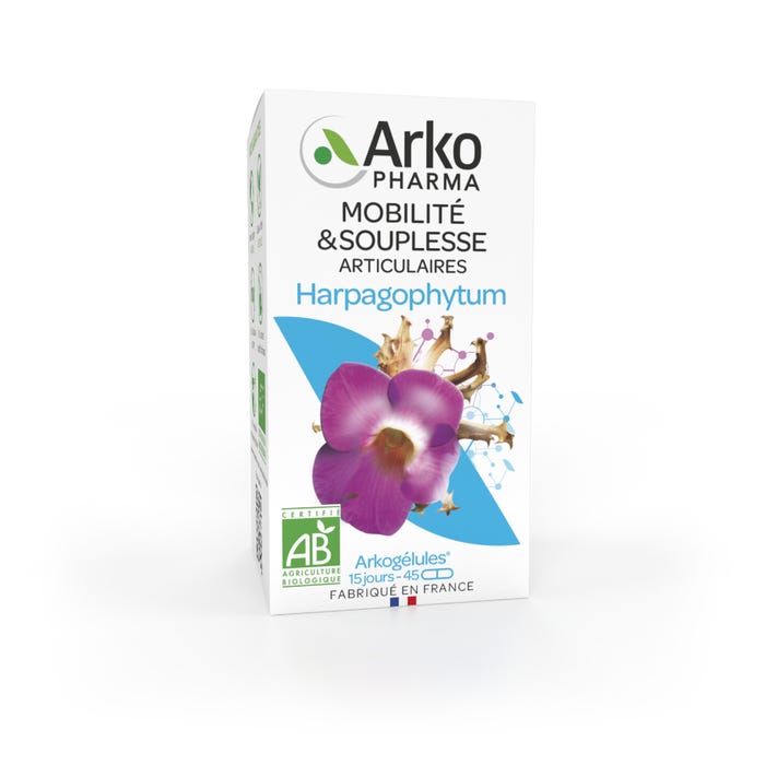 Arkopharma Arkogélules Harpagophytum Bio x45