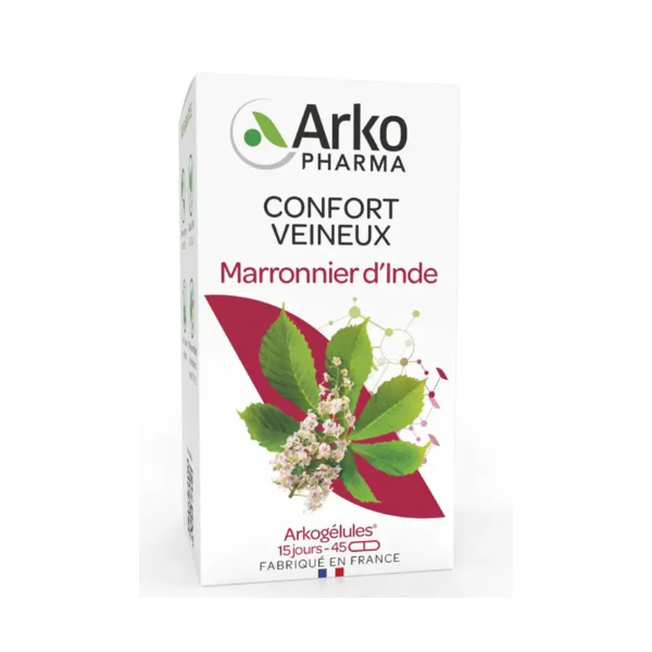 Arkopharma Arkogélules Marronnier d'Inde Bio x45