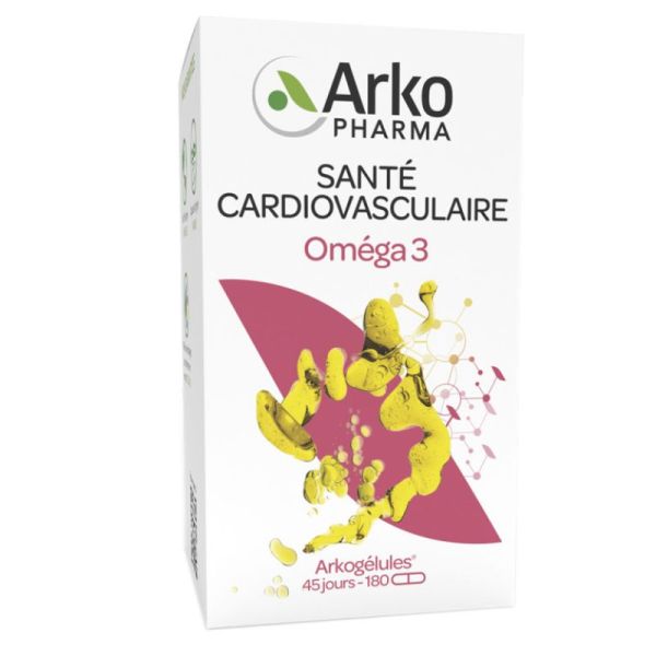 Arkopharma Arkogélules Oméga 3 Caps x180