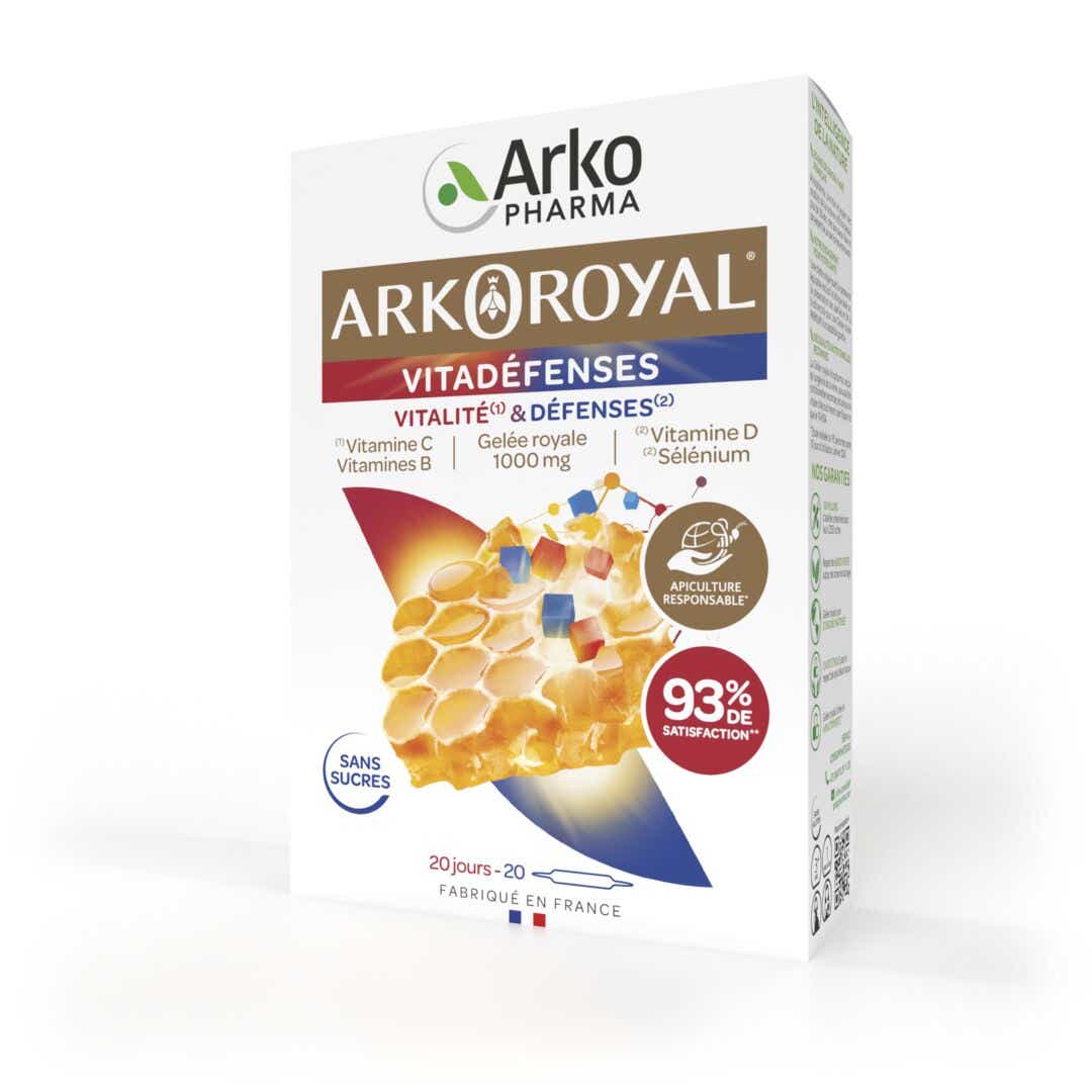 Arkopharma Arkoroyal Vitadéfenses Sol. Buv x20 Ampoules