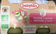 BabyBio Compote de Pomme Bio dès 4 Mois 130g