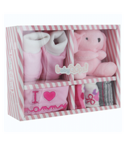 BabyOops Kit Chaussettes Lapin Rose