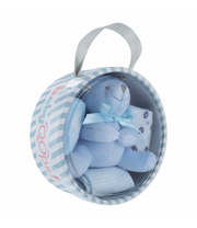 BabyOops Kit 3 Paires Chaussettes Ourson Bleu
