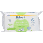 BabySoin Lingettes à l'Eau Bébé Paquet de 60