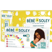 Couches Bébé Soley Taille XL 12-14kg Paquet de 50
