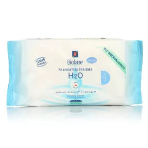Biolane Lingettes H2O x72