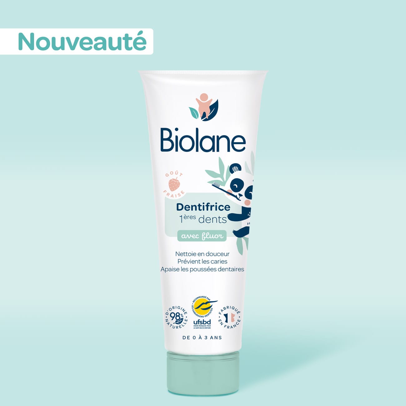 Biolane Dentifrice 1ères Dents Bio 50ml