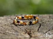 Bracelet d'Ambre Bébé Multicolore