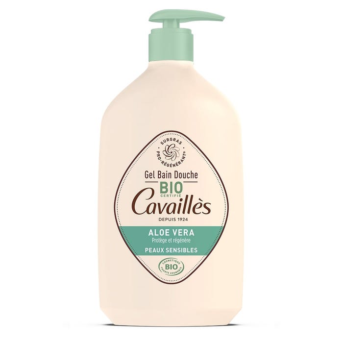 Cavaillès Gel Douche Aloe Vera Bio 1L