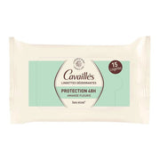 Cavaillès Déodorant Dermato Lingettes 48h x15