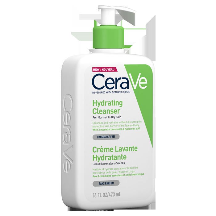 CeraVe Crème Lavante Hydratante 473ml