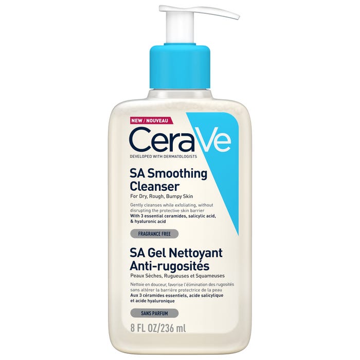 CeraVe SA Gel Nettoyant Antirugosités 236ml