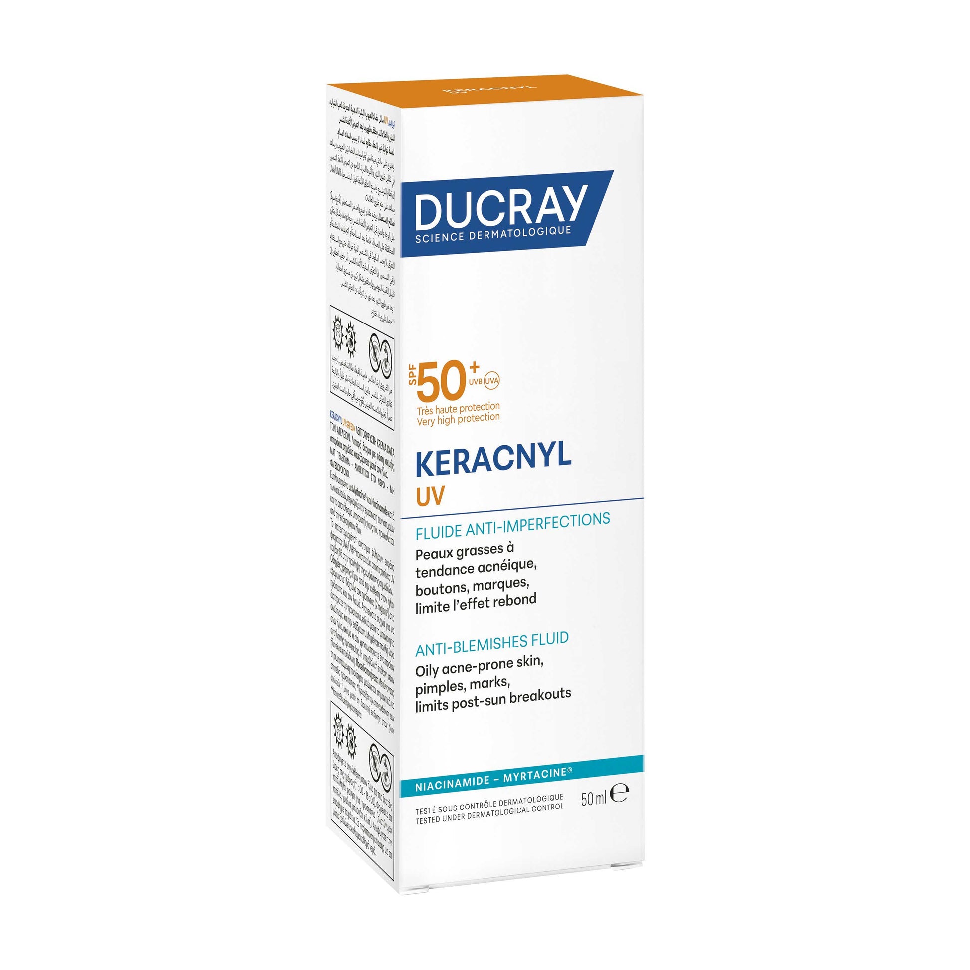 Ducray Keracnyl UV 50 Fluide Anti-Imperfections