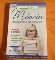 Pharm & Nature Mémoire 30 Ampoules