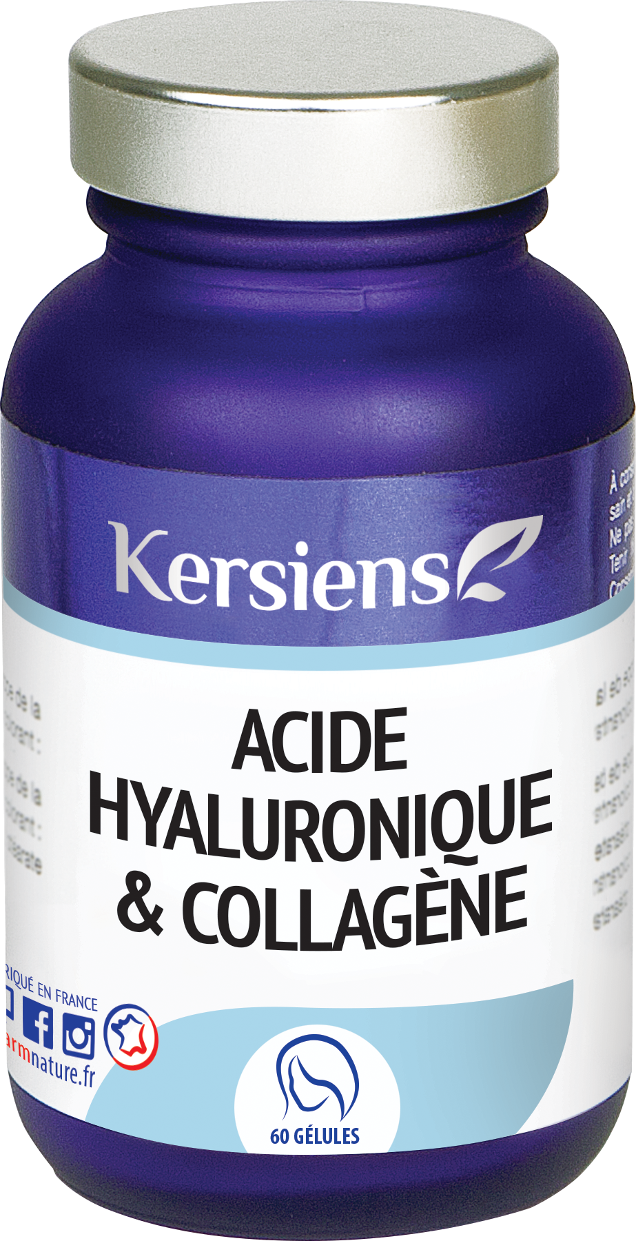 Kersiens Acide Hyaluronique & Collagène 60 Gélules