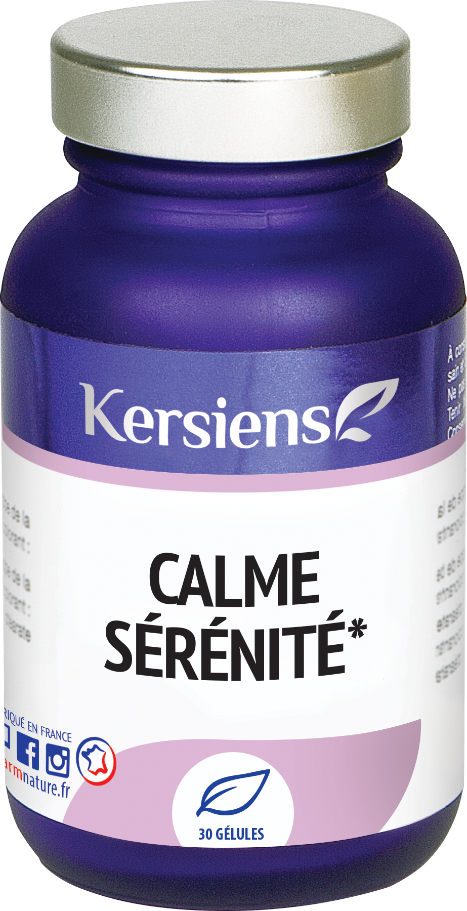 Kersiens Calme Sérénité 30 Gélules