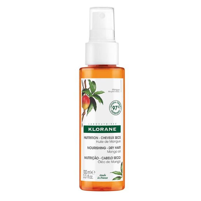 Klorane Nutrition Huile à la Mangue Spray 100ml