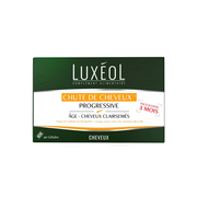 Luxeol Chute de Cheveux Progressive 3 mois 90 Gélules