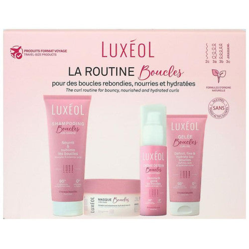 Luxeol Trousse Routine Boucles Format Voyage