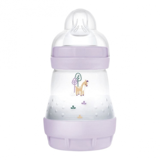 MAM Biberon 0 Mois Débit 1 Mauve 160ml