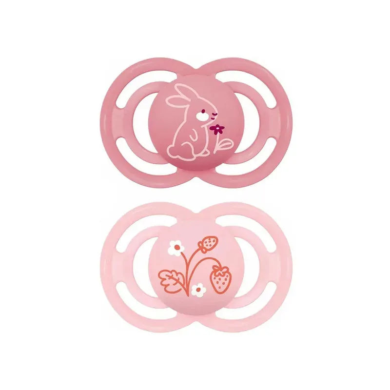 MAM Perfect Sucette Anatomique Silicone 18 Mois Animaux x2