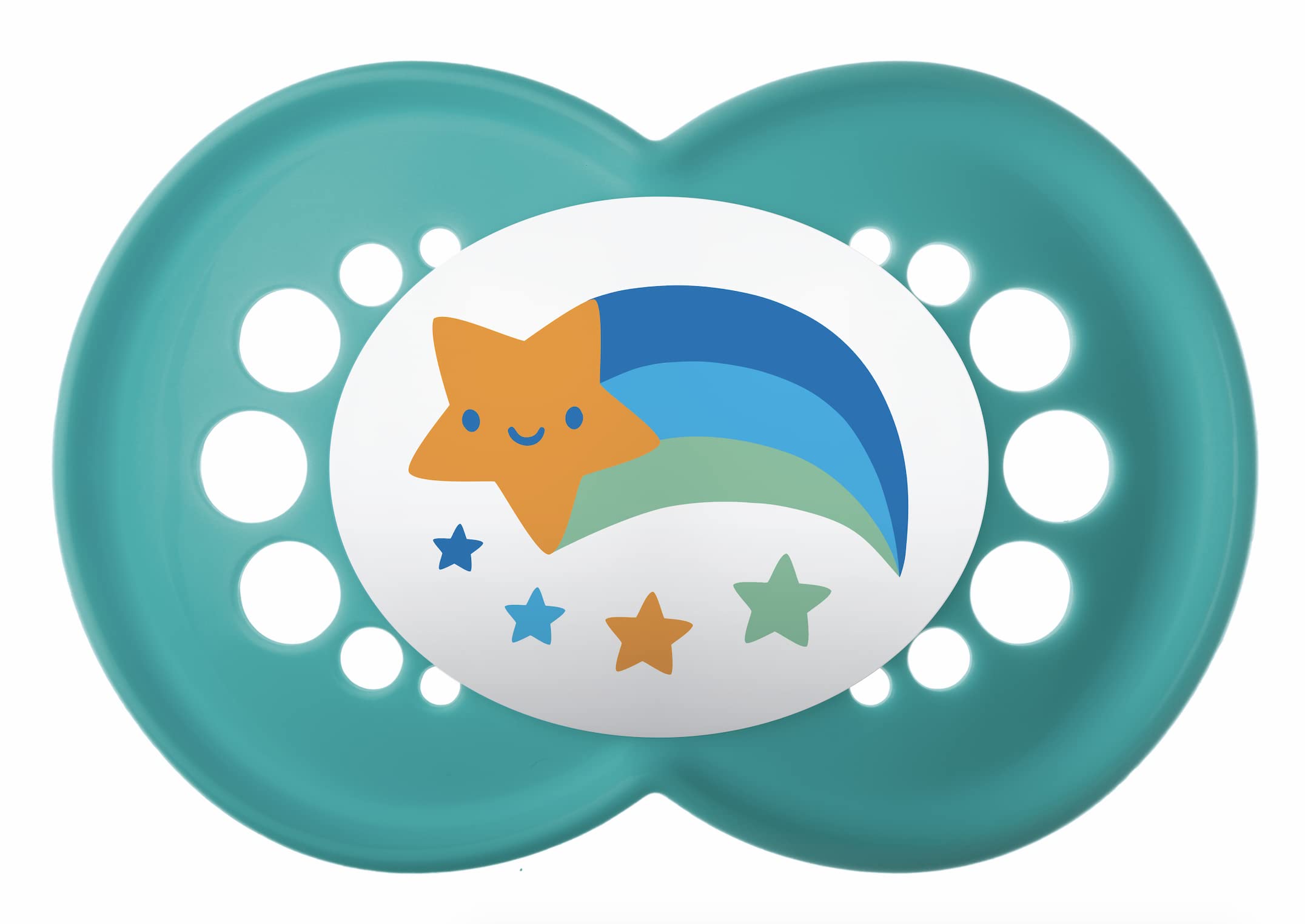 MAM Sucette Anatomique Silicone 2 Âges Message x2