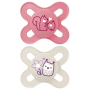 MAM Origin Sucette Silicone 0-2 Mois x2