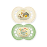 MAM Origin Sucette Nuit Silicone 6 Mois x2