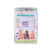 Marmailles Couche Prématuré 1/2,5kg Paq/36