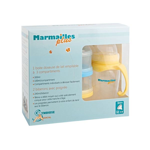 Marmailles Kit 2 Biberons 240ml