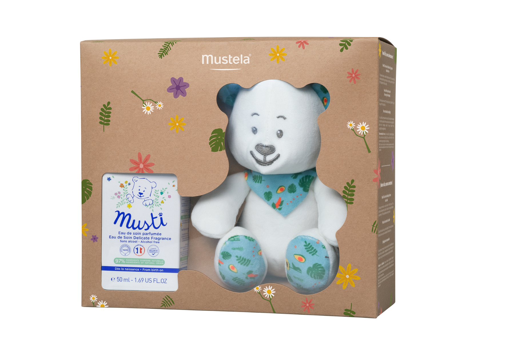 Mustela Coffret Musti Eau de Soin + Peluche