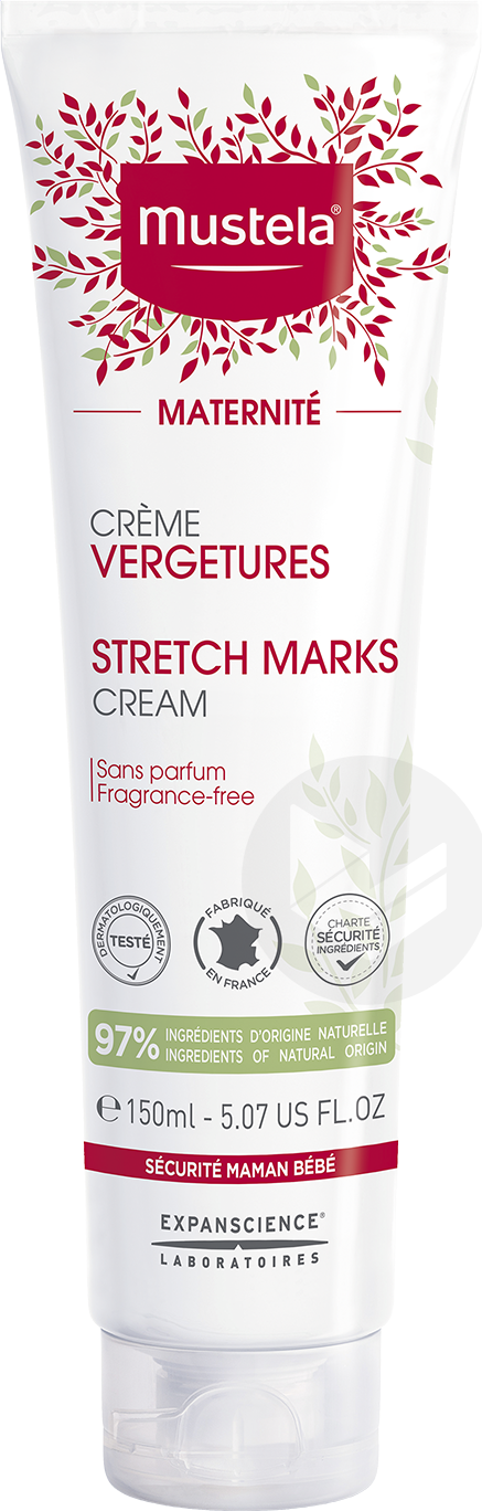 Mustela Crème Vergetures Sans Parfum 150ml