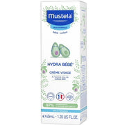 Mustela Hydra Bébé Crème Visage à l'Avocat Bio 40ml