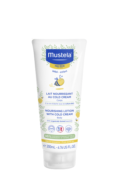 Mustela Lait Nourrissant Cold Cream Cire d'Abeille Bio 200ml