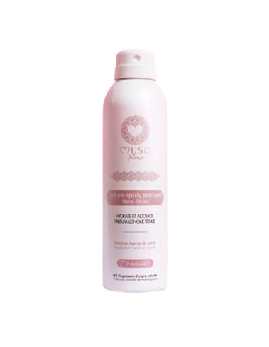 Musc Intime Lait en Spray Parfumé Musc Blanc 200ml