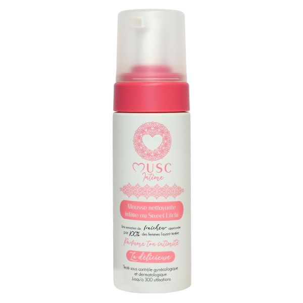 Musc Intime Mousse Nettoyante Intime Sweet Litchi 150ml