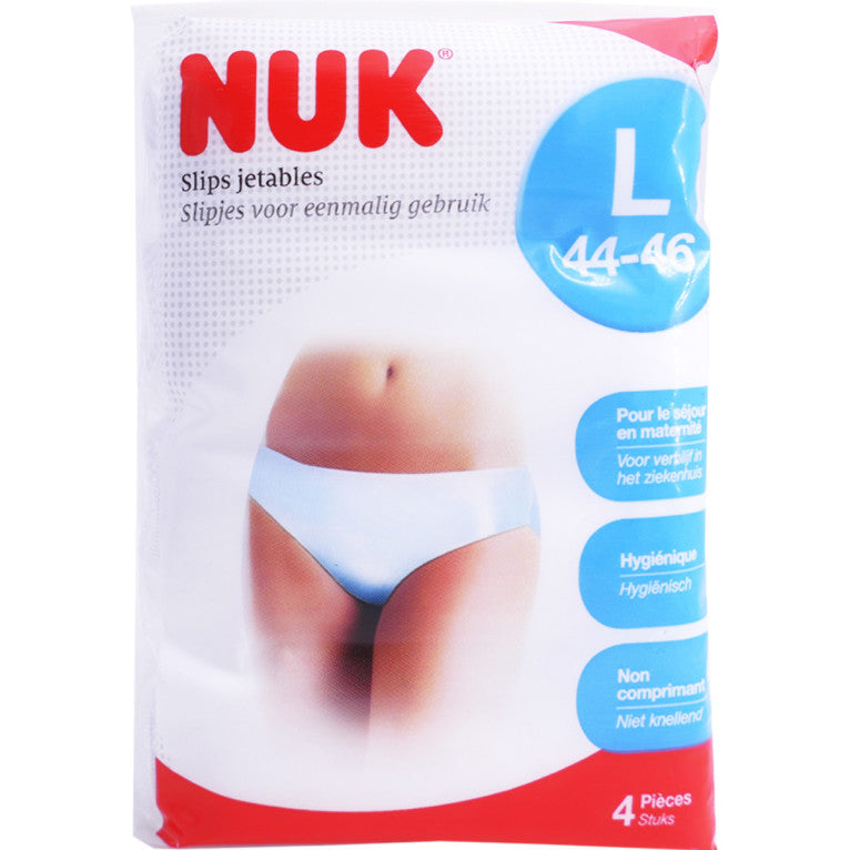 NUK Slip Jetable Maternité Taille L (lot de 4)
