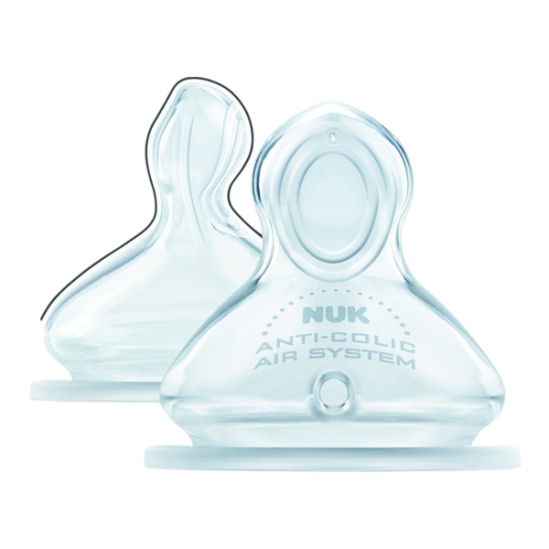 NUK Tétine First Choice+ 6/18M Perçage XL Silicone x2